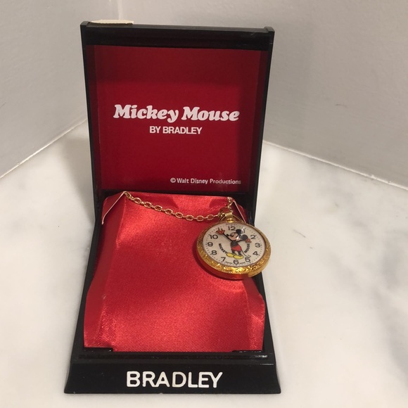 Vintage Mickey Mouse Pocket Watch